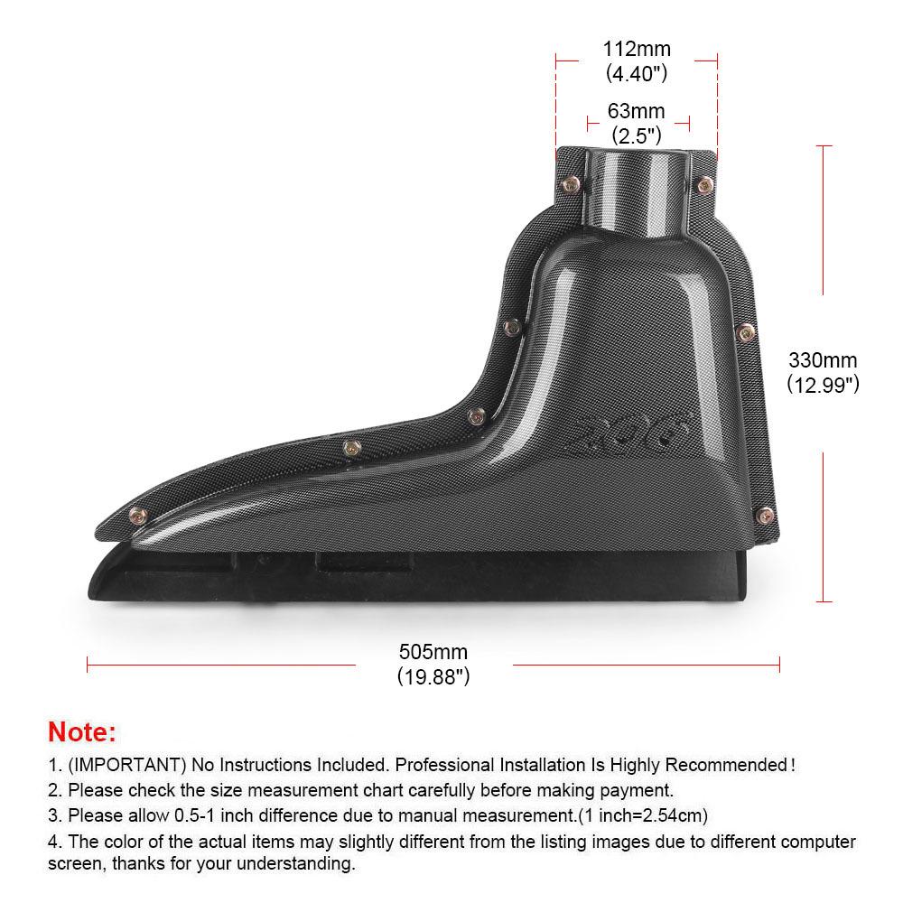 PEUGEOT 206 (1998-2006) Sistema de Admissão de Ar e Filtro de Alto Desempenho