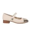 Single Shoes Women's Spring and Autumn Light Mouth Soft Sole Thick Heel Low Heel Word with French Small Fragrant Style Color Matching Small Leat