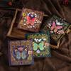 Rose Butterfly Rite Retro Gothic Fairy Tale Butterfly Notebook Literary Girls Simple Style Handbook