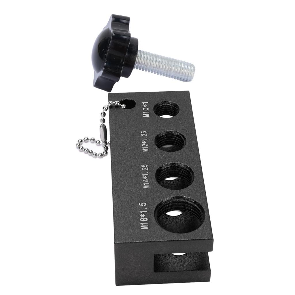 Spark Plug Gap Tool Aluminum Easy To Use Accurate for Most 10mm 12mm 14mm 16mm Spark Plugs Red