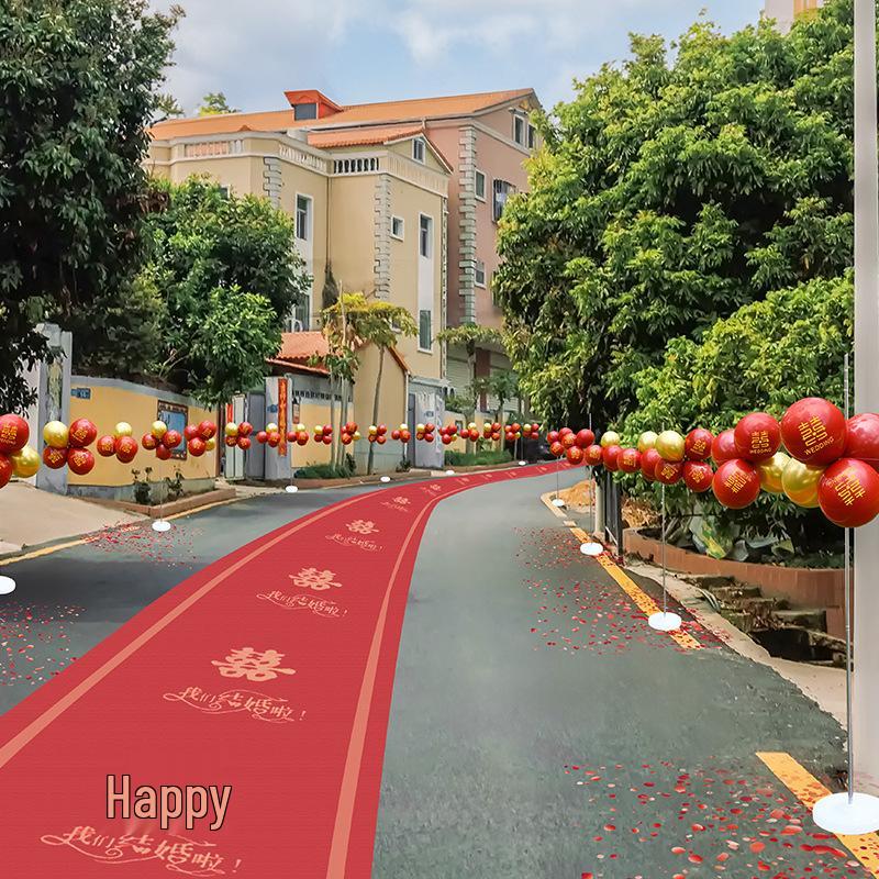 Rustic Wedding Balloon & Venue Decoration Set: Bridal Chamber Supplies & Reception Guidance