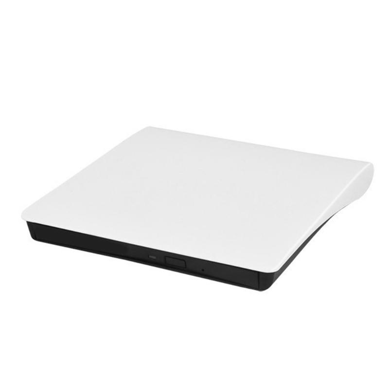 USB3.0 External CDDVD Burners Optical Drive for PC and Laptop with Double USB A & Type C Port