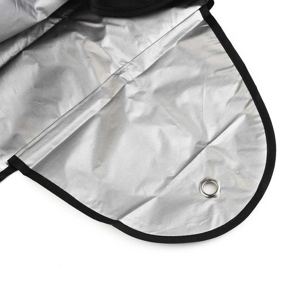 Capa para Para-brisa de Carro Fita Prateada Visor de Verão Tela