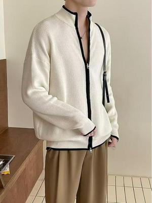 Trendiger Strick-Cardigan im koreanischen Stil - Lässig, vielseitig, warm und hochwertige Oberbekleidung.