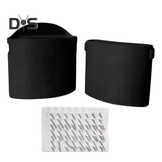 Sběrač vlasů Sprchový odtok Vlna Lapač Zabraňte Ucpání Kanalizace Snadná Instalace Lapač Vlasů do Sprchy Vyměnitelný Proužek Lapač Vlasů do Sprchy