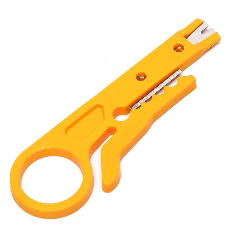 Wire Stripper Knife Crimper Pliers Crimping Tool Cable Stripping Wire Cutter
