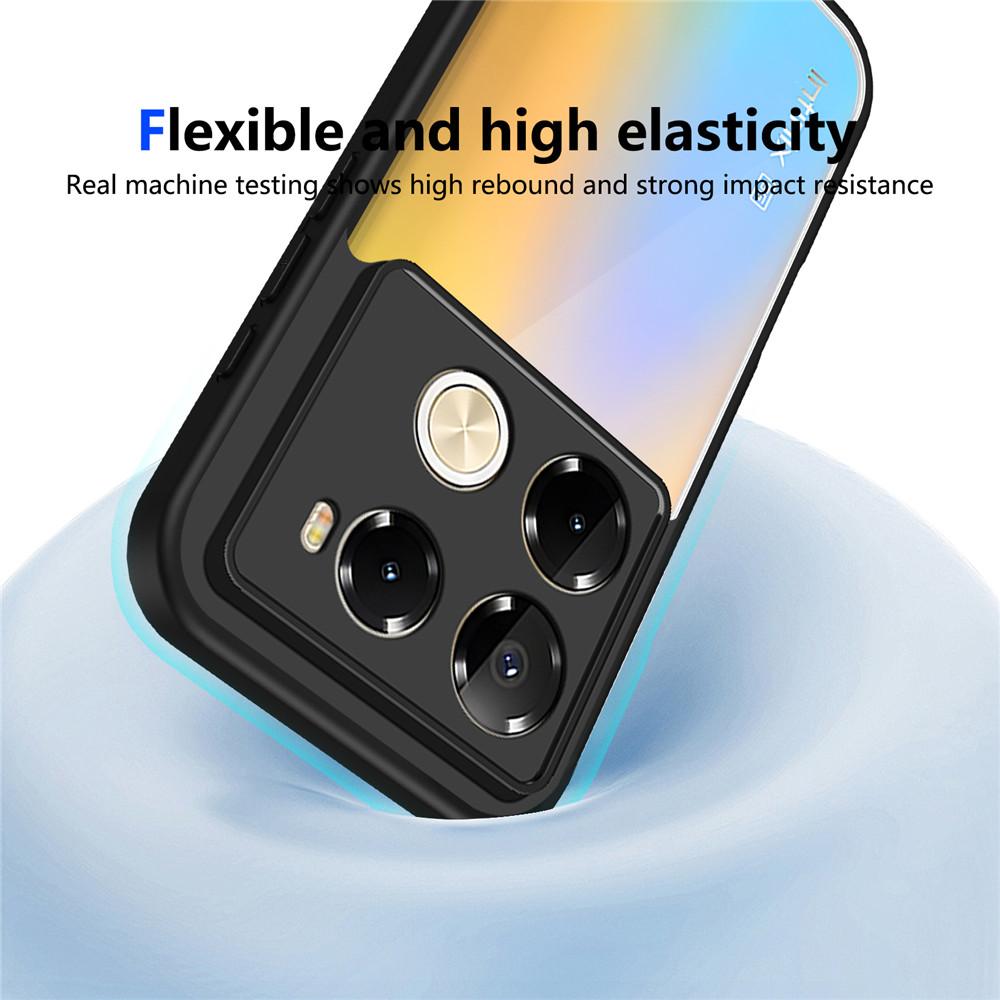 Armor Shockproof Phone Case For Infinix Note 50 40 Pro 50X 40X Hot 60i 50i 40i 30i Smart 8 9 10 Matte Acrylic Clear Hard Cover
