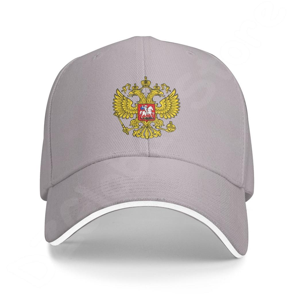 Nationales Emblem der Russischen Föderation, Baseballkappen, Wappen Russlands, Nickel-Adler, Baumwolle, Outdoor-Sport, Papa-Mütze, Trucker-Mütze