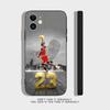 Basketball Phone Case For iPhone 17,16,15,14,13,12, J-Jordan 23,11,X,XR,XS,Plus,Mini,Pro,Max Soft black Shockproof Cover