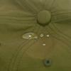 cotton and nylon cap with adjustable cotton [Be proof] Water-repellent 6-panel pouch, water-repellent, foldable, size,