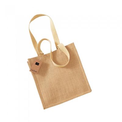Compact Jute Tote Bag