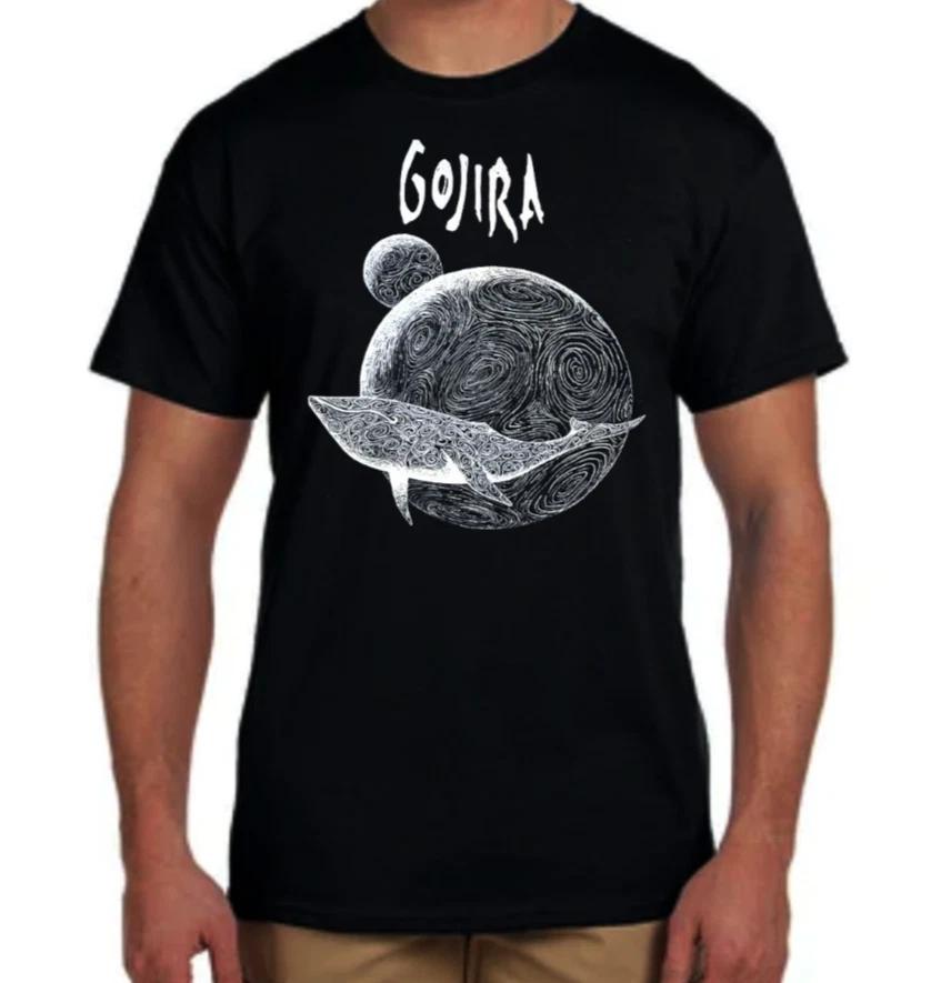 Gojira French Heavy Metal Band Men s Black T-Shirts S