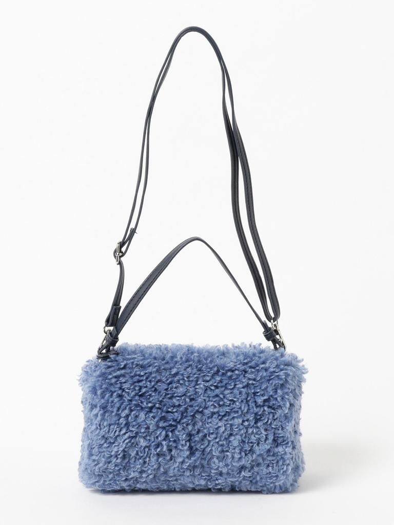 B:MING LIFE STORE by BEAMS Canvas Bag, 2-Way Square Shoulder Bag, Women's, ROYAL FREE