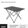 Ultralight Aluminum Folding Camping Table & Chairs - Available In Large, Medium, Small Sizes for Outdoor Picnic and Barbecue.