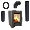 Wood Burning Cast Iron Stove KRATKI K5 7 kW Ø 150 with Accessories
