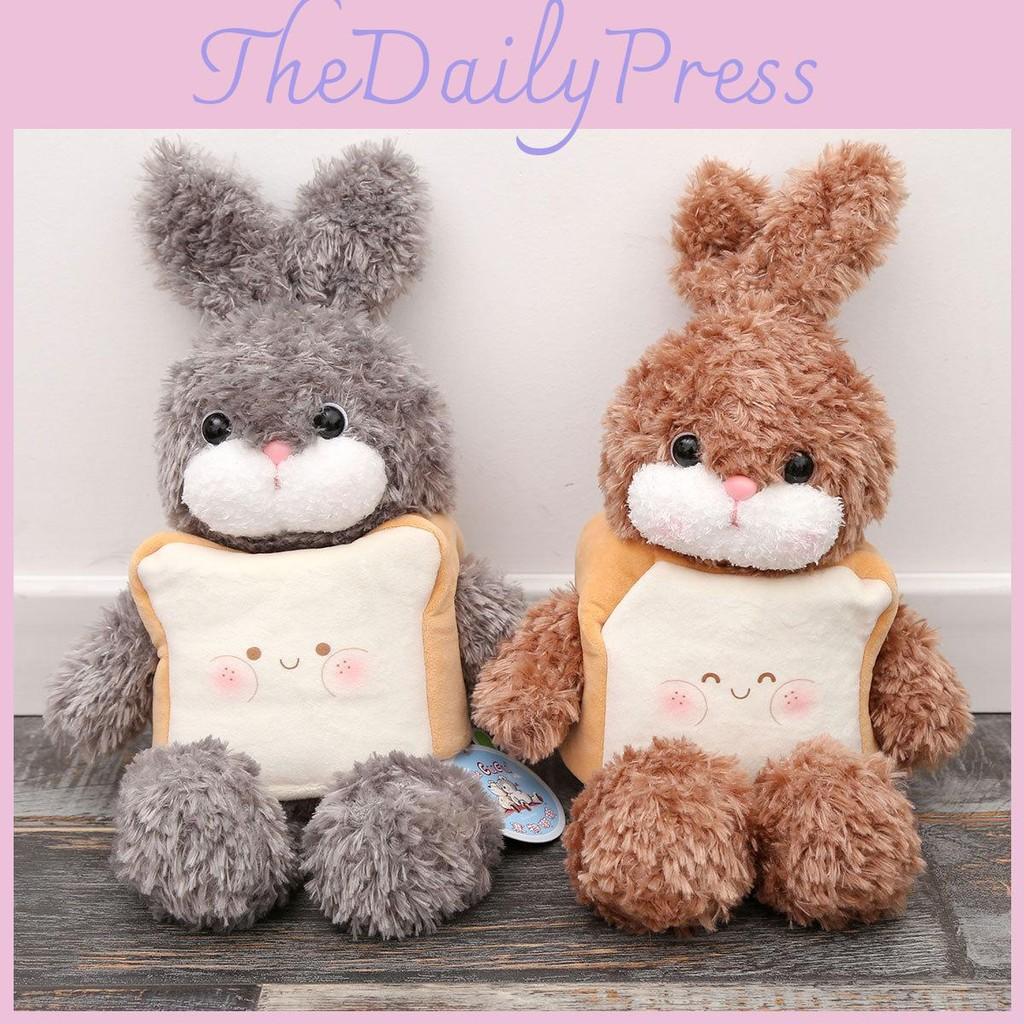 Rabbit Hamburger Bread Plush Toys Pp Cotton Filling Children Gifts Playroom