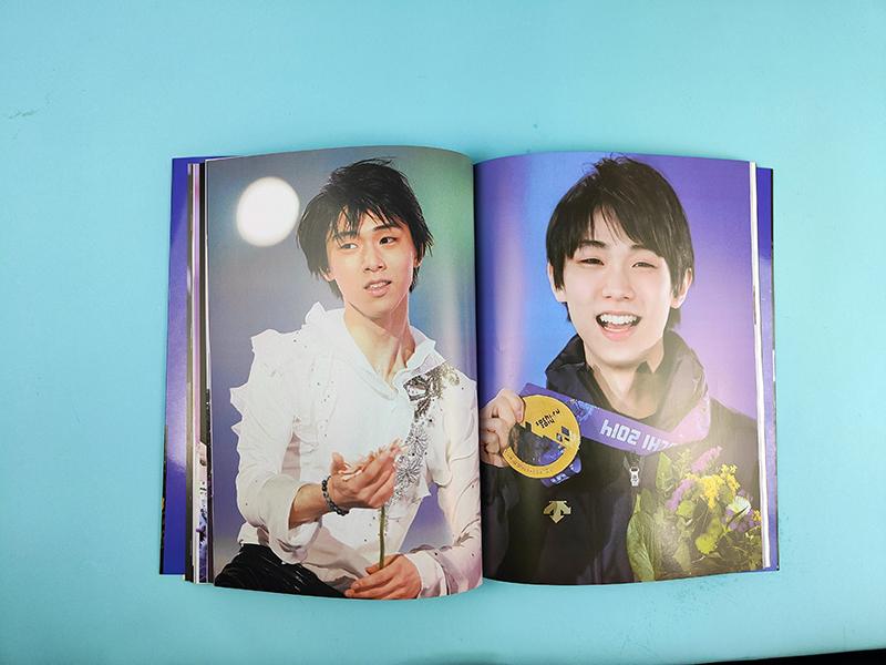 Album Pittorico Firmato Aggiornato Hanyu Yuzuru Libro Album Fotografico Pattinatore Artistico Giapponese Photobook Libro da Collezione per Fan
