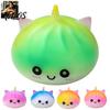 Soft Elastic Fidget Toys Giant Dumpling Stress Relief Toy, Slow Rising Hand Squeeze Ball, Toy Desk Sensory Tool for Office Home Relaxation Reduction