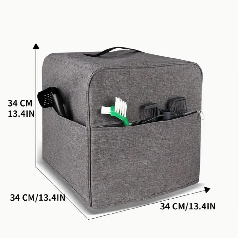 Blender Cover for TM5 For TM6 with Oxford Cloth Double Layer Protection Waterproof Lining and Side Storage Compartments