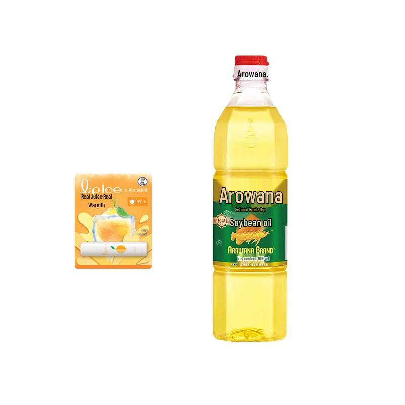 Mentholatum Fruit Ice Lip Balm & Soybean Oil Bundle