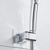 Universal Bathroom Silver Practical Rotatable Hardware Waterproof Fixed Wall Mounted Shower Bracket(Style One)