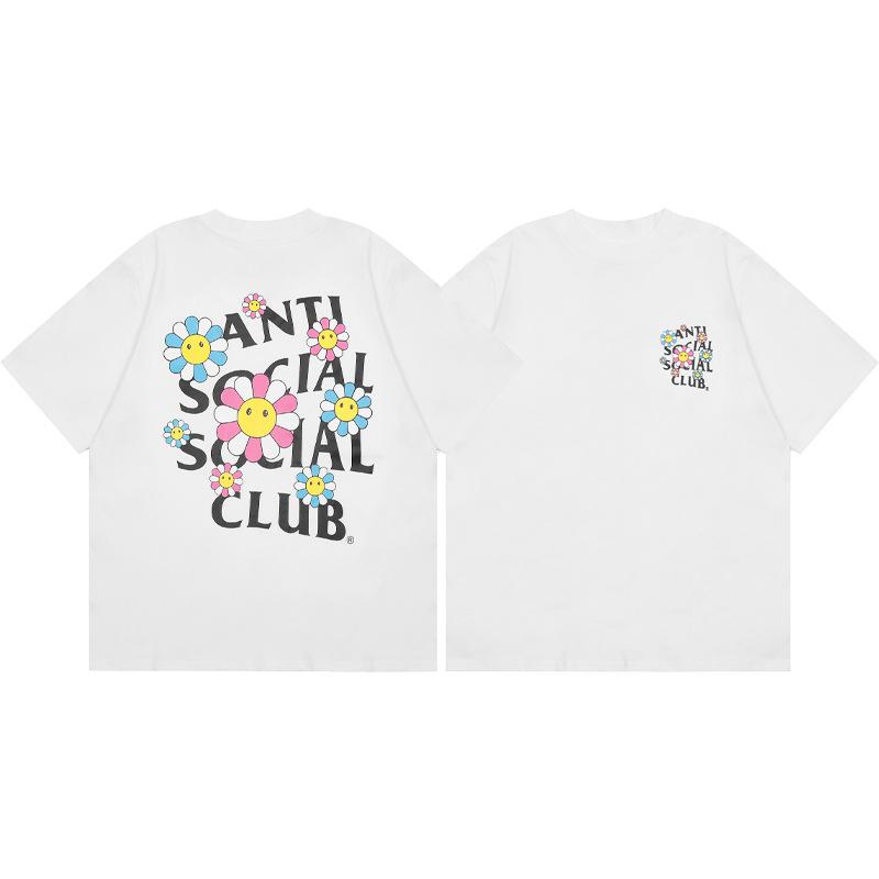 Difference Market Currency ASSC CLUB Hiroshi Fujiwara Lightning Series Printed Men's and Women's Loose Casual Short Sleeve T-Shirt