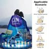 1pc, Disney Olaf Presents: Classic Movie Inspired Home Decor Blanket Perfect for Couch, Bed, Travel, Camping, Car