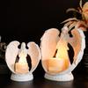 European Resin Angel Wings Candle Holder Home Decorations Room Decoration Accessories for Candles Ornaments