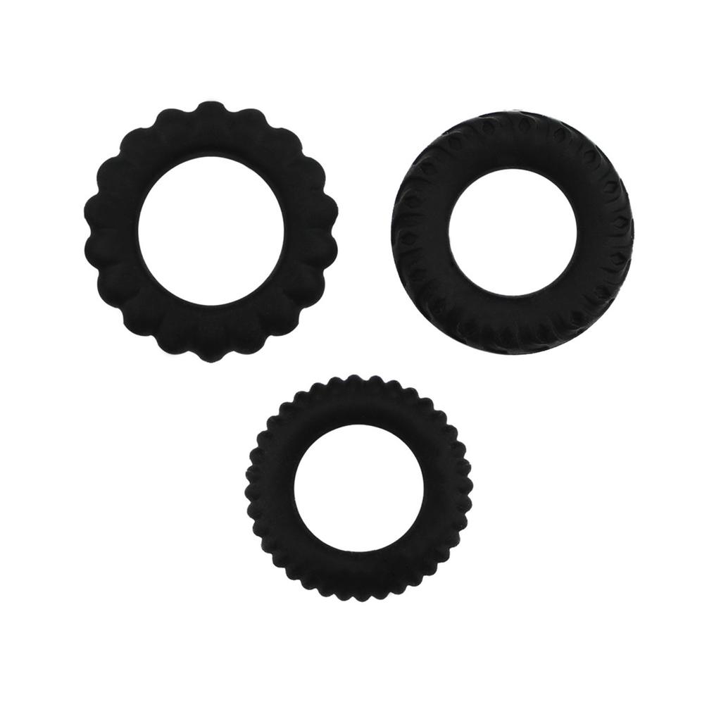 Silikon-Penisring/Penisring für Männer, stärker, Doppelring, für Erwachsene, Paare, Spielzeug, Gleitmittel