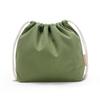 Multi-Use 27*20cm Drawstring Storage Bag Reusable Solid Color Canvas Bag Jewelry Bag for Candy Gift Package