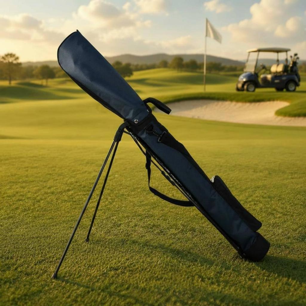 Golf Stand Bag Nylon Club Large Capacity Sports Gear for Golfers
