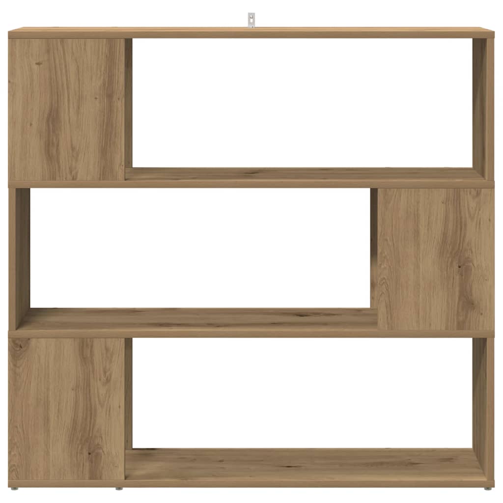 Bookshelf Room Divider Artisan Oak 100 x 24 x 94 cm