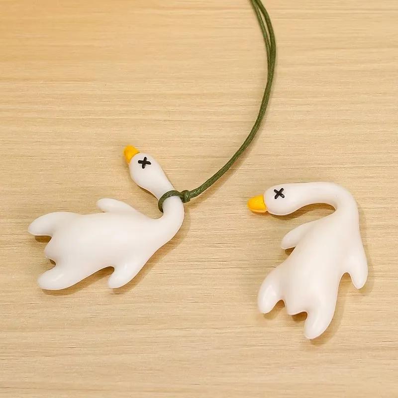 2025Car color-changing roast duck pendant car interior products cartoon high-grade car pendant 2025 creative new car hanging