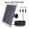 30W Solar Panel for EufyCam/Wyze Security Camera IP65 Waterproof Solar Cell Systems Wall Mount With 9.8ft Charging Cable,1Pack 4