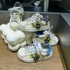 Kinder-Klassiker-Shell-Schuhe 2025 Frühling und Herbst neue Jungen-rutschfeste Freizeitschuhe koreanische Version Mädchen kleine weiße Schuhe weiche Sohle