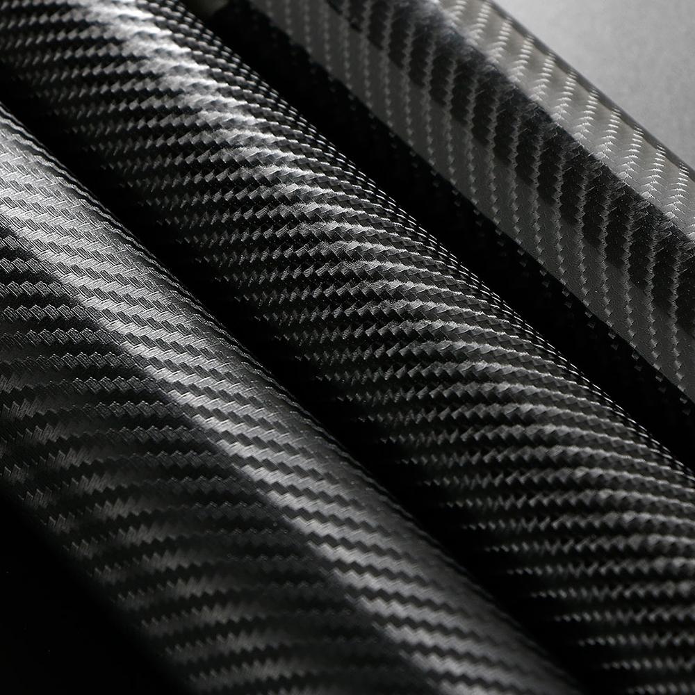 152x30cm 3D 4D 5D Carbon Fiber Car Wrapping Vinyl Decal PVC Stickers Auto Body Interior Decoration Protective Film Accessories