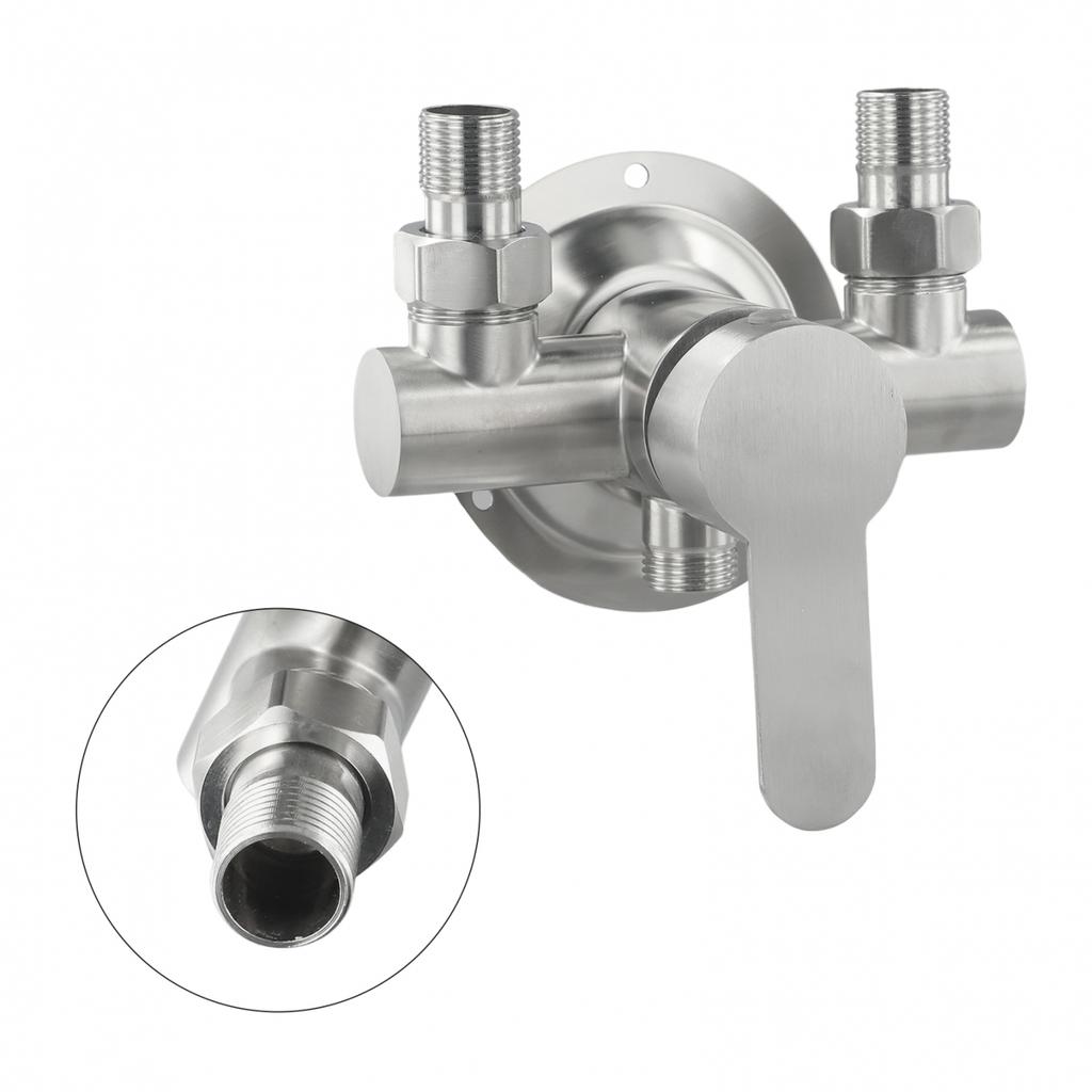 1PC Shower Faucet Hot And Cold Switch Mixer Metal Handle Shower Set
