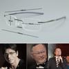 TAG Hezekiah Optical Glasses Frames Men Frameless Eyewear TR90 Eyeglasses Frame 0342 Square Myopia Retro Spectacle Women Reading