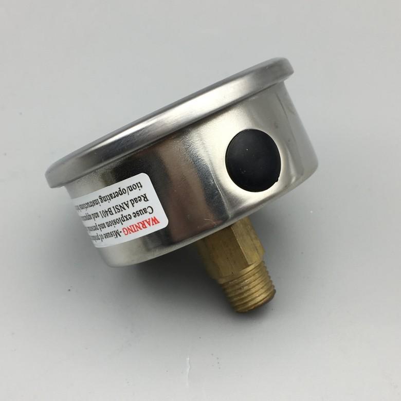 YN-60Z Axial Shockproof Pressure Gauge Without Edge Vacuum Gauge Shockproof Oil Pressuregauge Hydraulic Gauges 0-10KG