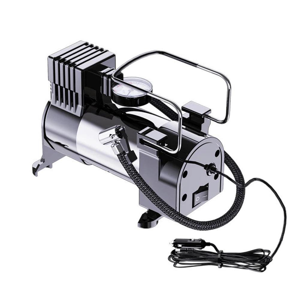 

DC12V 120W Автомобильный насос для накачивания портативный двойного назначения сверхмощный автомобильный шинный насос давления для накачивания шин воздушный компрессор