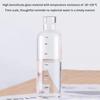 Botella de Plástico para Bebida con Marca de Volumen Ligera Portátil para Gimnasio Picnic