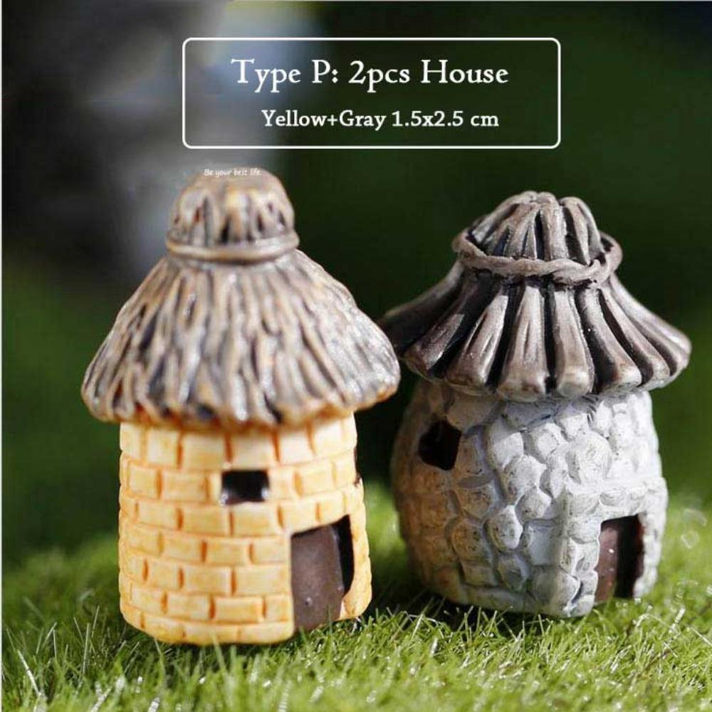 Antique Bridge Model Resin Fairy Garden Miniature/Terrarium Ornaments Figurines Dollhouse DIY Accessories Vintage Decoration