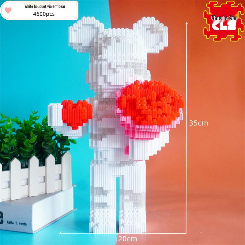 Chaole Sen 2026 Girl Series: Night Market Stall Building Blocks Toy