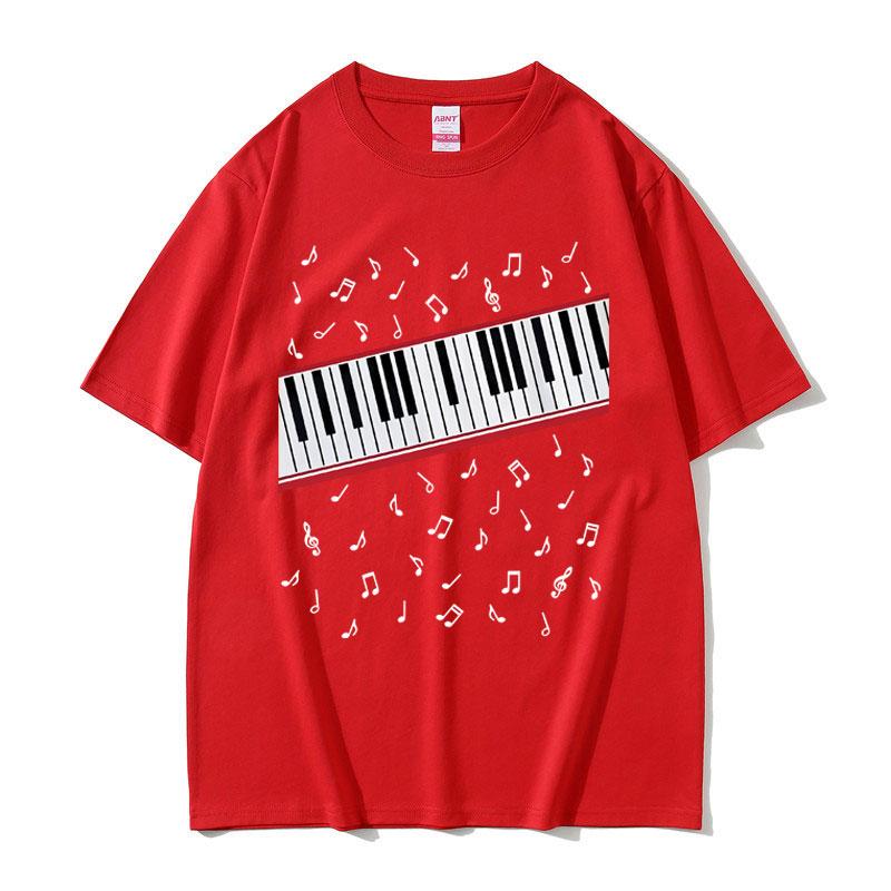 Футболка с принтом Piano Beat It Michael Jackson Mtv Видео Тот же стиль Унисекс Женская Повседневная Винтажная Оверсайз Мужская Уличная Одежда S