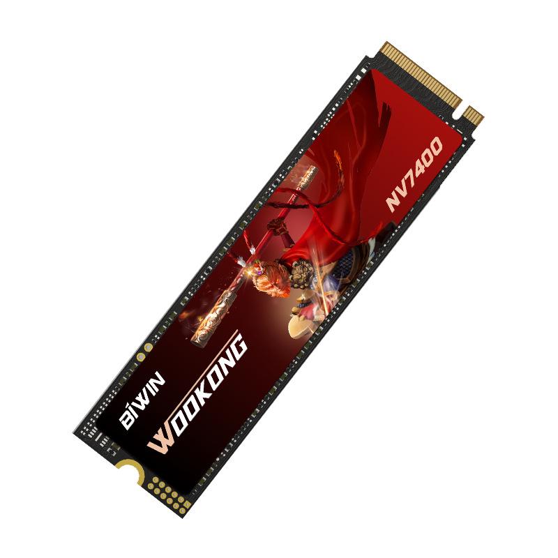 Biwei NV7400 2TB PCIe 4.0 M.2 NVMe SSD for Desktop, Server, PS5, and Notebook
