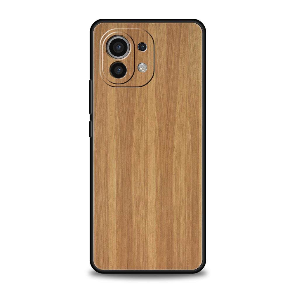 Carved Wood Phone Case For Xiaomi Poco X3 NFC M3 M4 F4 X4 Pro 5G F3 GT Mi 12 11T 10 9T 10T Lite 11 Ultra Silicon Black Cover
