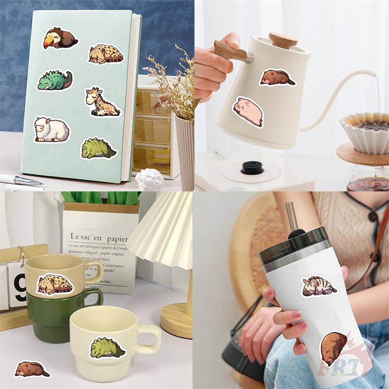 500Pcs/Roll Sleeping Animals Series 02 Kids Rewards Stickers - DIY Scrapbooks Album Decor Sealing Label Decals