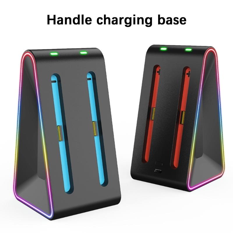 4 in 1 Fast Charging Dock for Game Controller Accessories Magnetic Charging Stand Station Charging Dock Replacement