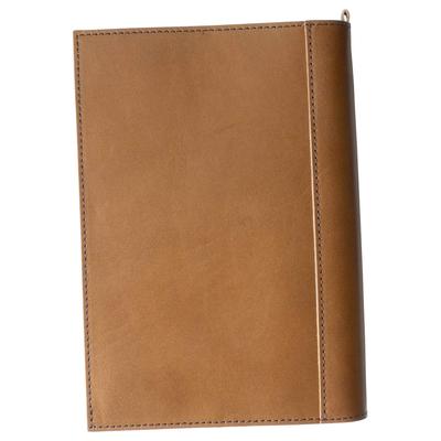 TRASCO C&L Japanese Classic Tochigi Leather Book Cover, B6, Classic Brown