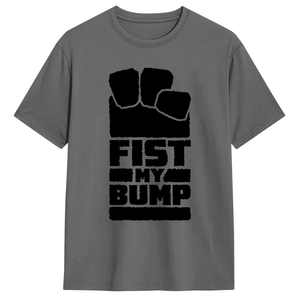 Project Hail Mary Fist My Bump T Shirt Adult Vintage T Shirts Beach Round Neck Trendy Cool Tees Design Oversize Clothing